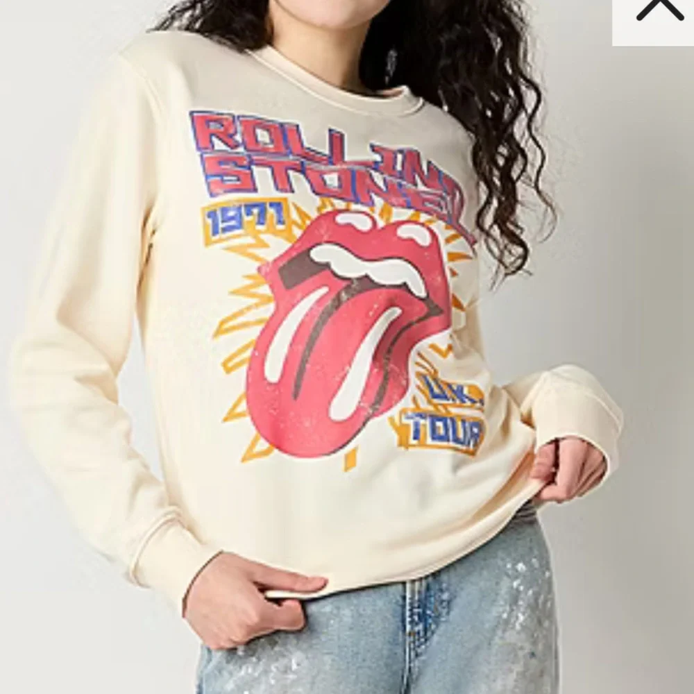 **NWT** the Rolling Stones Crewneck - Picture 1 of 5